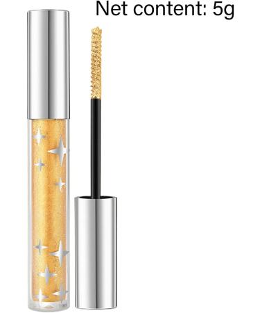  Qfdiwr 3-Color Glitter Mascara Liquid Glitter Mascara Glitter Mascara Glitter Mascara Silver Glitter Mascara Long-Lasting Mascara for Floor Parties - Buy Online on GoSupps.com