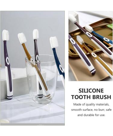 Minkissy 4-Piece Nano Toothbrush Set for Kids | Soft Bristles for Healthy Oral Care | Ideal Children's Household Tool - Buy Online on GoSupps.com