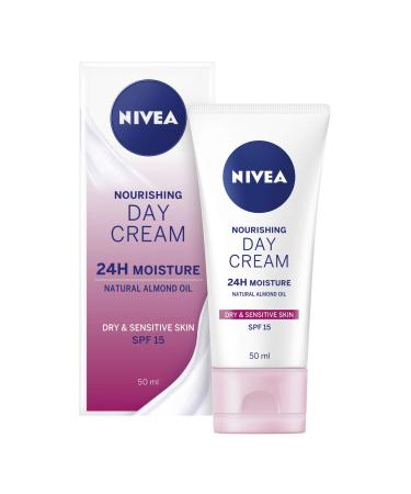 NIVEA Daily Essentials Rich Moisturising Day Cream SPF 15 - Hydrating 50ml for All Skin Types - International Shipping Available - Buy Online on GoSupps.com