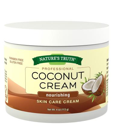 Natures Truth Natures Truth Professional Coconut Cream Nourishing Skin Care Cream 4 Ounce