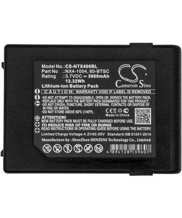 3600mAh Replacement Battery for Nautiz 60-BTSC & NX4-1004 X4 - High Quality Fast Shipping Worldwide - Buy Online on GoSupps.com