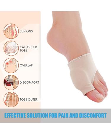 Unves Bunion Corrector for Men & Women - Hallux Valgus Splint & Pain Relief Sleeve (1 Pair) | International Shipping Available - Buy Online on GoSupps.com