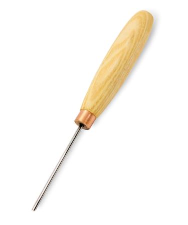 BeaverCraft Wood Carving V Gouge K12/02 Woodworking Hand Chisel Compact Wood Carving Knife for Beginners and Profi