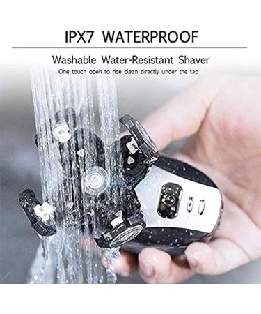 Shop 5-in-1 Electric Razor for Men - IPX7 Waterproof USB Rechargeable Hair & Beard Trimmer - Ideal Wet & Dry Shaving - Buy Online on GoSupps.com