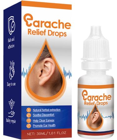 Ear Drops Ear Support 30ml Portable Vernde Liquid for Adults Daily Routine Users Men Women Family Travel Active Lifestyle - Buy Online on GoSupps.com