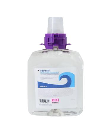 Boardwalk 6165-04-GCE00VL Green Certified Fragrance Free 1250 mL Foam Soap Refills (4/Carton)