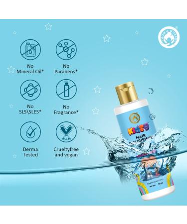 Mom & World Kidsy Hair Nourishing Oil 150ml | Dermatologically Tested | Enriched With 11 Pure Oils | With Comb Applicator for Kids - Buy Online on GoSupps.com