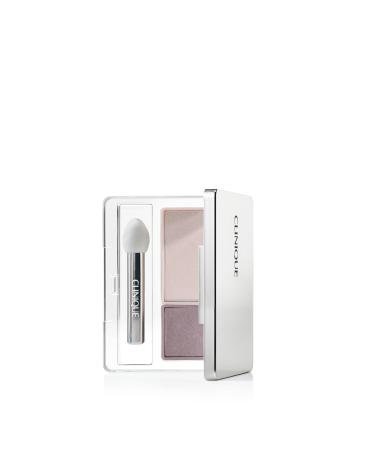 Clinique All About Shadow Duo Eye Shadow Makeup | Safe For Sensitive Eyes AB Twilight Mauve/Brandied - Shimmer