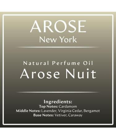 Arose Nuit Perfume Oil Alcohol-free Vegan 10 ml Pocket Size Travel Size long-lasting Fragrance Inspired by La Nuit de LHomme - LARGE BOTTLE NOT INCLUDED - Buy Online on GoSupps.com