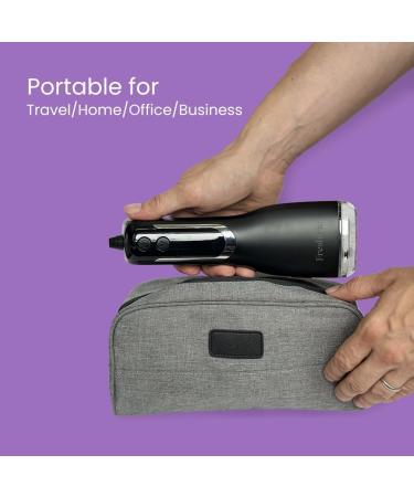 Buy Portable Cordless Water Dental Flosser for Teeth & Gums - IPX7 Rechargeable Oral Irrigator with 4 Tips Toothbrush & Travel Bag Ideal for Braces (Black - Buy Online on GoSupps.com