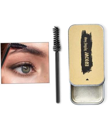 Wild eyebrow soap Eyebrow eyebrows with eyebrow inaminous waterproof eyebrow cream Wax gel adjustment wax 2pcs 2pcs eyebrow soap - Buy Online on GoSupps.com
