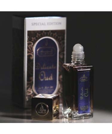 Maison d'Orient DELICATE OUD by ALRIYAD 20ML Oriental Woody Perfume Oil Roll-On - A Unisex Scent of Sophistication and Tradition. Travel Perfume Bottle. Travel Stuff - Buy Online on GoSupps.com