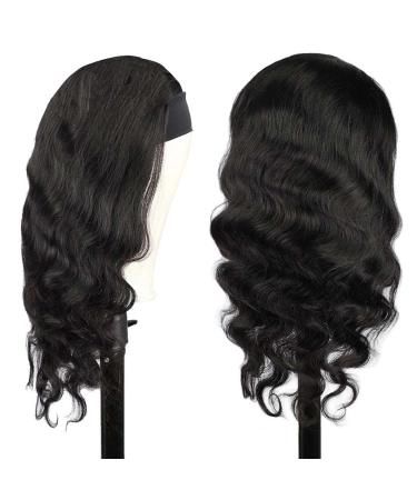 Headband Wigs for Black Women - 22 Body Wave Human Hair Wig | 150% Density Brazilian Virgin Hair | Glueless & Easy Wear - Buy Online on GoSupps.com