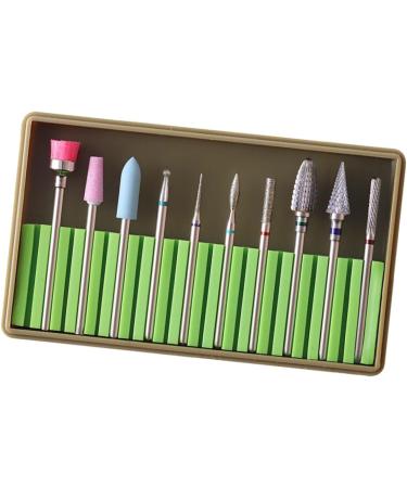 Beavorty 3 Sets nails kits electric nail filer Cuticle Drill Bits Nail Drill Replacement Bits nail file electric nail drill bit brush Gel Nails Bit Nail Art supplies manicure polisher 5x1cmx3pcs Greenx3pcs - Buy Online on GoSupps.com