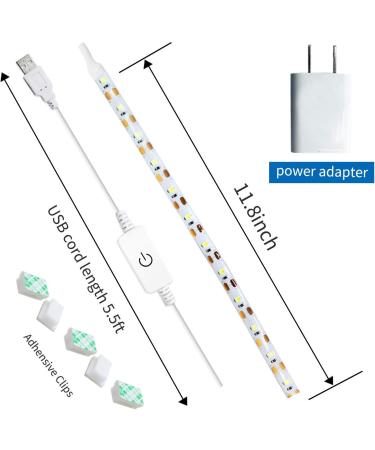 LED Sewing Machine Light Strip with Touch Dimmer & USB Adapter - 18 Light 6500K Cold White - 1 Pack - Buy Online on GoSupps.com
