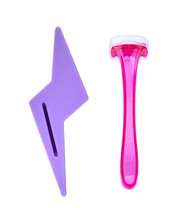 M/L Bikini Trimmer Shaver for Women Hair Shaver Bikini Privates Shaving Stencil Female Privates Area Tool Everywhere Lightning