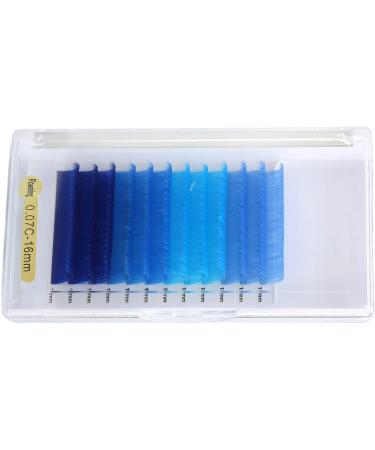 C Curl Lash Extensions Soft Easy To Operate Blue Lash Extensions Grafting 0.07mm Dense for Cosplay - Buy Online on GoSupps.com