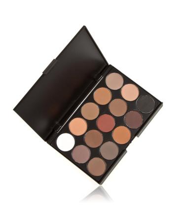 FashionDay Pro 15-Color Eyeshadow Palette - Professional Cosmetic Contouring Kit for Daily Glam Looks - Buy Online on GoSupps.com