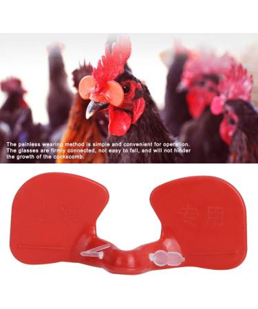 Pheasant Blinders Farm Tool Chicken Peepers Painless Wearing Chicken Spectacles 500Pcs Hemp Chickens Native Chickens for Pheasants Grass Chickens - Buy Online on GoSupps.com
