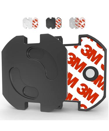 Vegmai 10 pieces sockets of child safety with rotating mechanism and 3m adhesive tape Ideal for babies children and toddlers at home.Schuko European plug color (black) - Buy Online on GoSupps.com