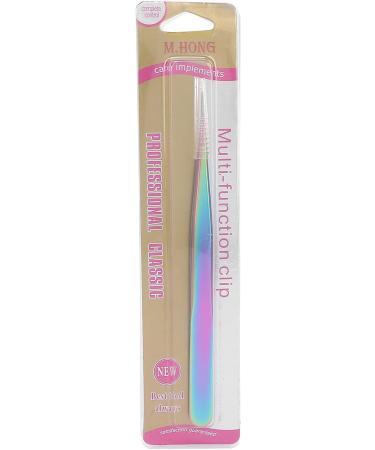 Professional Stainless Steel Nail Art Tweezers | Pointed Eyelash Extensions & Manicure Tools - Buy Online on GoSupps.com