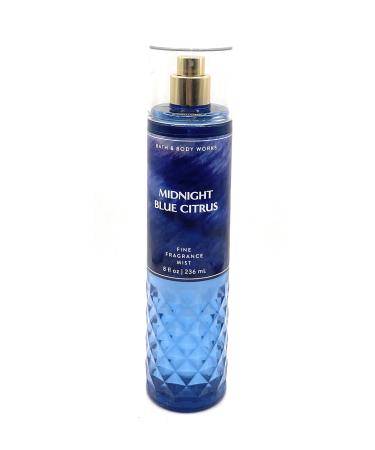 Bath and Body Works Midnight Blue Citrus Fine Fragrance Mist 8 Fluid Ounce Body Spray