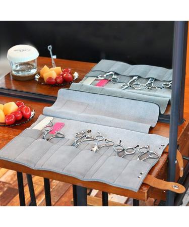 PERFEHAIR Hair Stylist Scissor Holder Pouch Cases for Hairdressers Barber Salon Hairdressing Comb Tools Holster Bag -12 Pockets - Buy Online on GoSupps.com