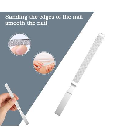 6-Piece Professional Nail Care Set | Double-Sided Ingrown Toenail Kit & Stainless Steel Manicure Pedicure Tools - International Shipping Available - Buy Online on GoSupps.com