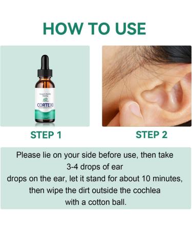Tinnitus Ear Drops - Effective Relief for Ear Care | Tinnitus Dropper for Fast Results - Buy Online on GoSupps.com