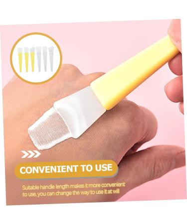 2 Sets Mask Brush Facialmask Applicator Facial Clay Brush Facemask Applicator Makeup Spoon Acid Facial Tools for Skin Care Mask Silica Gel Miss Sector Foundation Brush - Buy Online on GoSupps.com