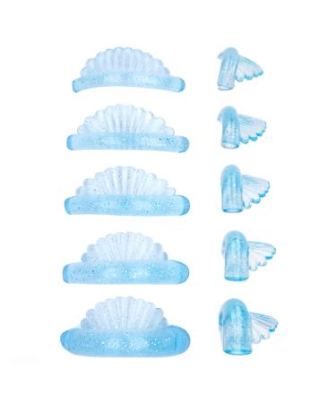 Lash Lift Pads Shield Eyelash Lift Pad Eyelash Perm Rod 5 Size Lifting Eyelash Up Rapidly and Super Curl Perming Eyelash at Home Easily Lash Lift Pads Brush Grafting Lash Lifting Rods
