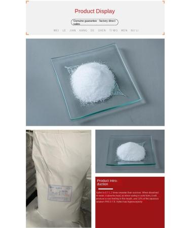 Zercumm Xylitol 500g Food Grade Low Calorie Sugar-Free Sugar Substitute Functional Sweetener Baking Raw Materials - Buy Online on GoSupps.com