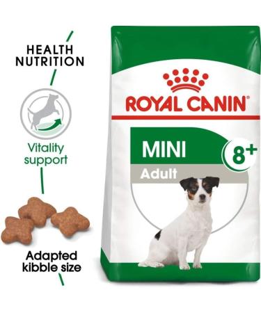 ROYAL CANIN Dog Food Mini Adult 8+ 8kg - Buy Online on GoSupps.com