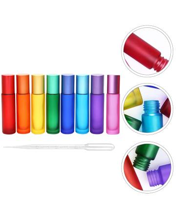 Buy 1 Set Portable Perfume Essential Oil Roller Bottles - Compact Glass Cosmetic Sub Bottles for International Shipping - Buy Online on GoSupps.com