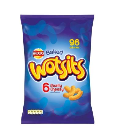 Walkers Walkers Wotsits Really Cheesy Puffs Corn (6x17.5g) - Pack of 2