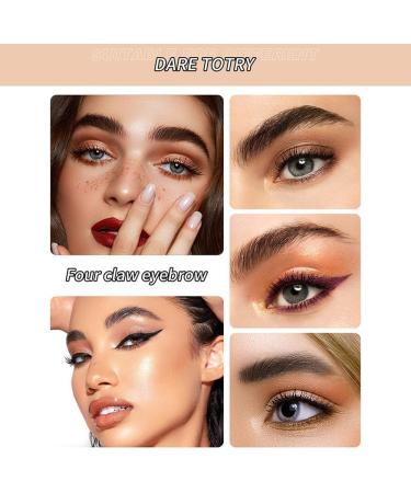 Stylo Sourcils Liquide Professionnel Pointe Fourchue Pr cision Longue Dur e Maquillage Naturel R sistant Imperm able Gris - Buy Online on GoSupps.com
