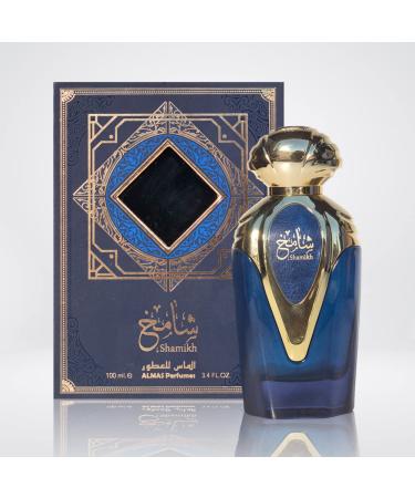Almas Perfumes Shamikh Eau De Parfum Spray for Men - 3.4 Fl Oz (100 ml)