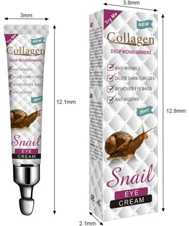 Anti Age Eye Cream Reduces Puffiness and Dark Circles Corrects Signs of Aging Smoothes Wrinkles & Fine Lines 20 ml - Buy Online on GoSupps.com