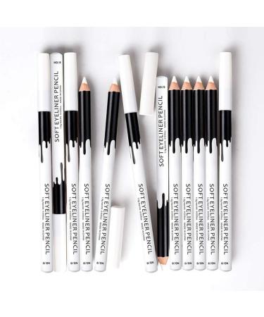 White Eyeliner Pencil - Long Lasting Makeup Tool for Professional Eyeshadow & Highlighter | White Eye Pencil Pen - 1pc - Buy Online on GoSupps.com
