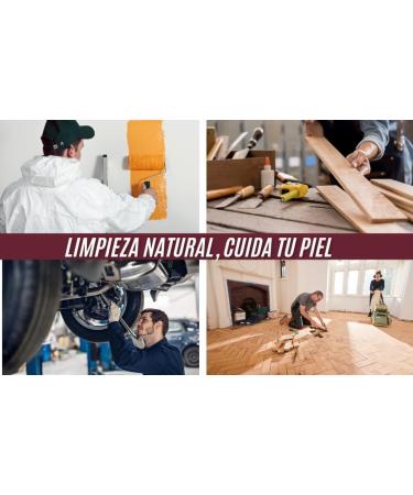  SCQ Soluciones con Qu mica Wash cream for difficult dirt | cleans hands with natural solids for mechanics 1 kg | Cleaning heavily soiled hands | Removes grease diesel oils inks  - Buy Online on GoSupps.com