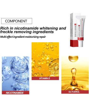 HOBIVA Freckle Whitening Cream Remove Dark Spots Melasma Lighten Skin Freckle Removal Cream for Face Acne Against Stubborn 20G/0.71Oz (Freckle Whitening) - Buy Online on GoSupps.com