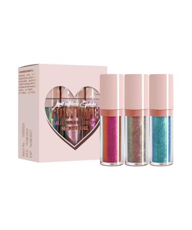 Oscero Liquid Multichrome - Colour Tower Highly Pigment Eye Makeup | Long Wear Shiny Pigment Ideal for Lips Body Bold Looks
