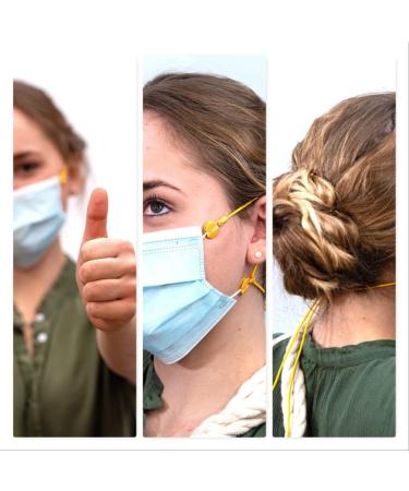 Kela Mask Holder - Perfect Fit & Park | Mask Extension Strap & Cord - Mouth Protection - 2 Pieces - Black - Buy Online on GoSupps.com