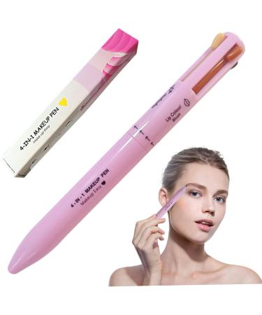 4 in 1 Makeup Pen Multifunctional Makeup Pencil from Eyeliner Lip Liner Brow Pencil and Highlighter Brow Pencil for Travel Type 2 - Buy Online on GoSupps.com