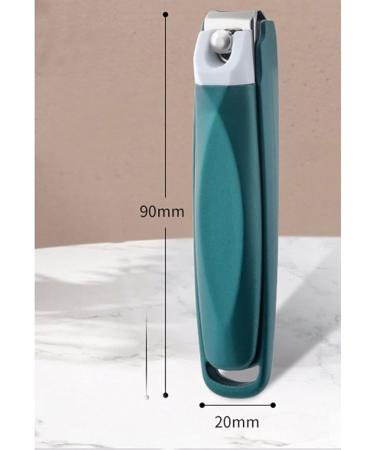 SVAASA Nail Clippers Toenail Cutter Stainless Steel Pedicure Cosmetic Makeup Tool Forceps Fingernail Clipper with Catcher Scissor for Thick Nail - Buy Online on GoSupps.com