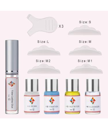 2023 TUBeauty Eyelash Perming Kit - Professional Eye Lash Extension Curling Lift with ICONSIGN Glue - Nutritious Formula - Upgraded Version - Buy Online on GoSupps.com