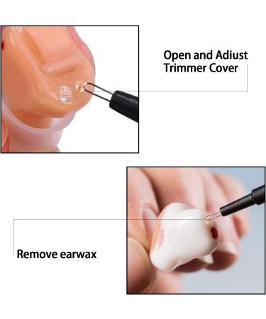 6Pcs Hearing Aid Cleaning Tool Kit - Multi-Functional Brushes, Wax Loop, Vent Cleaner, Steel Pick, Microfiber Cloth - Universal - Buy Online on GoSupps.com