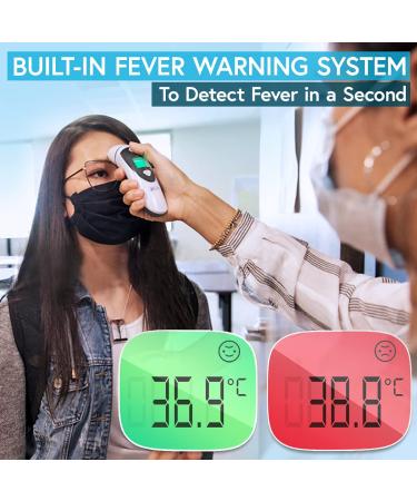 iProven Medical Digital Ear Thermometer with Temporal Forehead Function - Clinically Approved Upgraded Infrared Lens Technology DMT-489 for Better Accuracy - New Medical Algorithm (White) - Buy Online on GoSupps.com