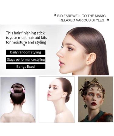 twcrvil Hair Gel Hairdressing Tool Stick Glue Handily Gripped Finishing Wax Daily Styling Tools Brush Multipurpose Barber Supplies - Buy Online on GoSupps.com