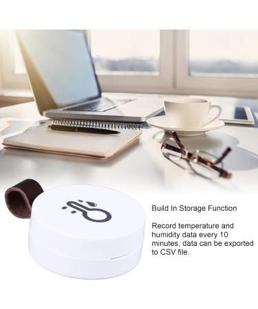 Tyenaza Bluetooth 5.0 Hygrometer Thermometer Accurate Mini Temperature & Moisture Meter for Home Use | International Shipping - Buy Online on GoSupps.com
